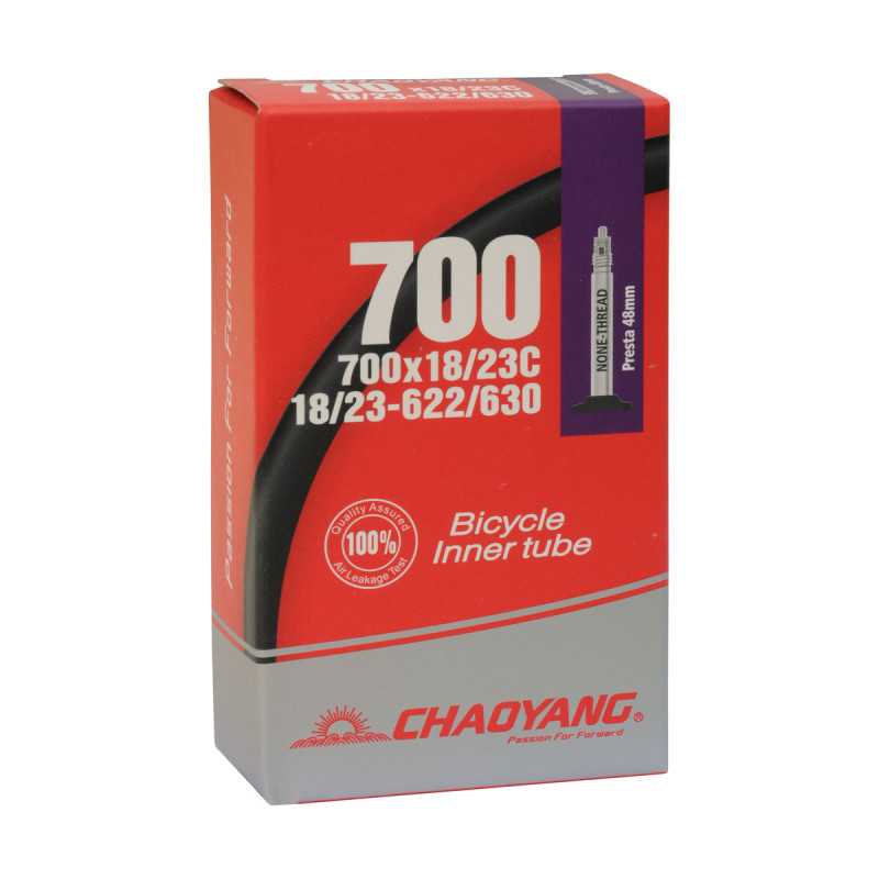 Велосипедная камера Chaoyang 18/23-622/630 (700×18/23C) FV48
