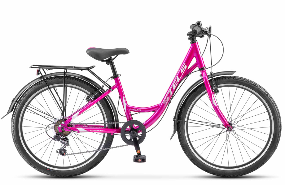 Велосипед Stels Cristy 430 V 24″ (Фиолетовый/Розовый)