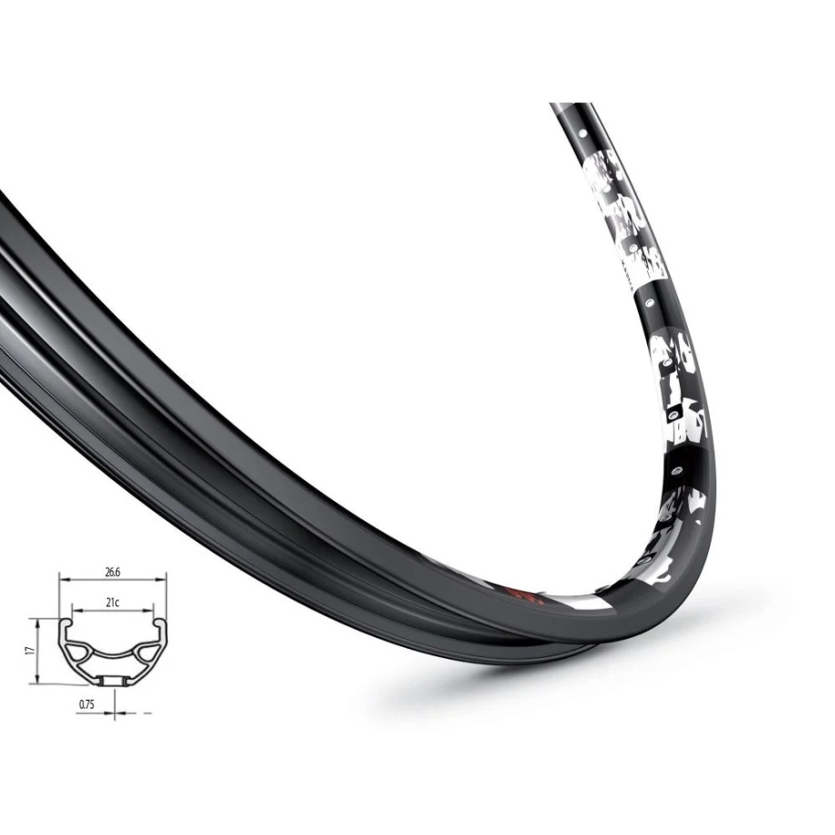Обод Mach1 KARMA DISC 26" (559x21, 32 отв., пистонированный)