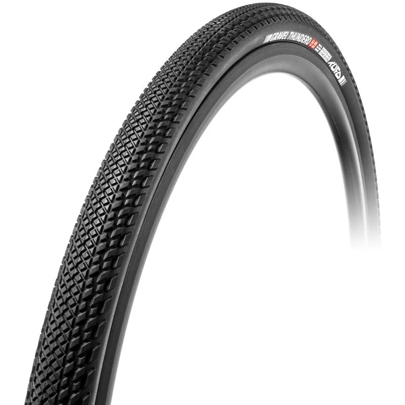 Покрышка TUFO Gravel Thundero TR 44-622 (700x44C), бескамерная, черная
