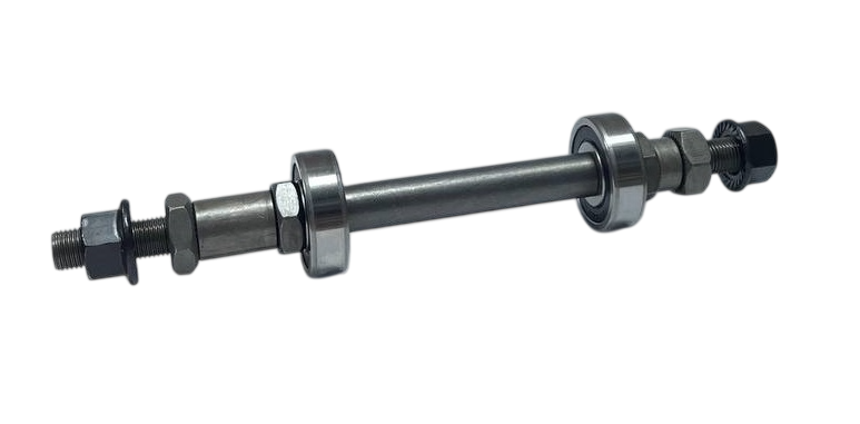 Ось заднего колеса Shunfeng SF-AX04 3/8*180 мм (под гайки, на промподшипниках)