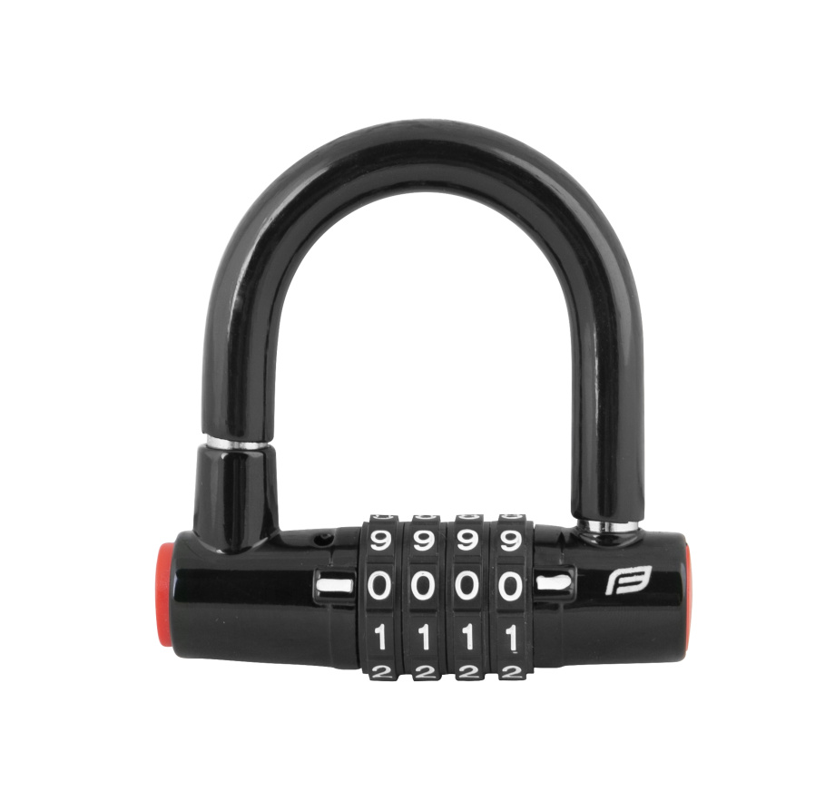 Замок U-lock Force MINI 9x8,7 см (чёрный)