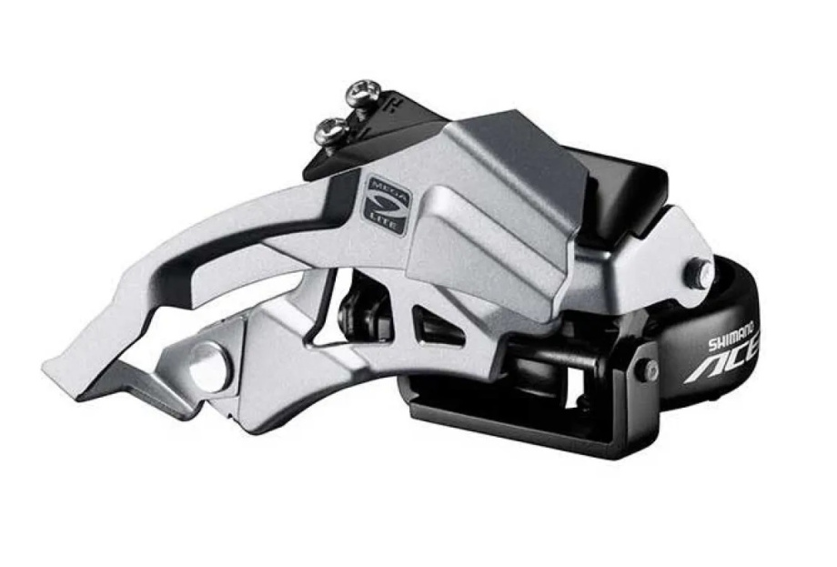 Передний переключатель Shimano Acera FD-M3000 (3x9 скоростей, универсальная тяга, универсальный хомут)