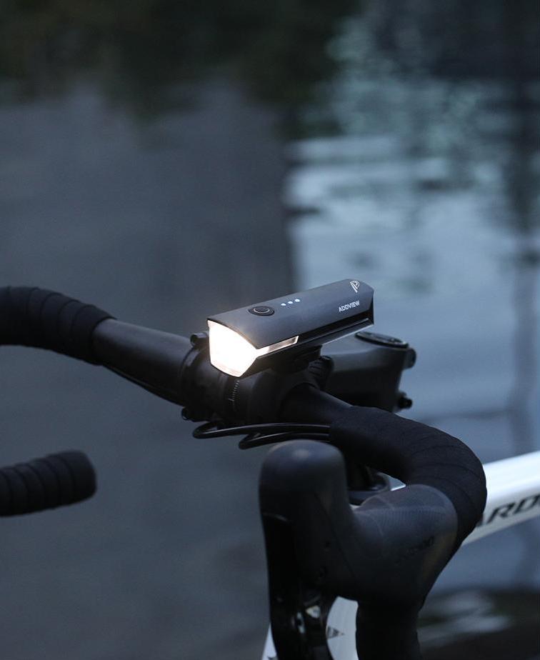 Фонарь передний ADDVIEW CORVUS NANO (чёрный)