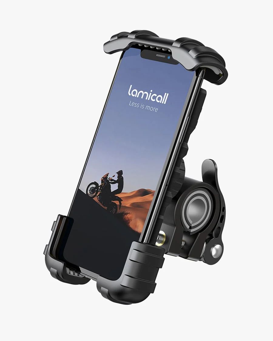 Держатель телефона на руль Lamicall BM02 (чёрный)