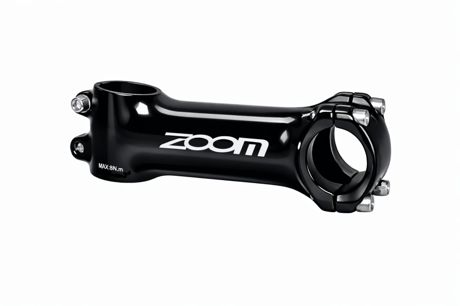 Вынос руля Zoom TDS-D343B-8 (110 мм, 15° / 25.4 мм, чёрный)