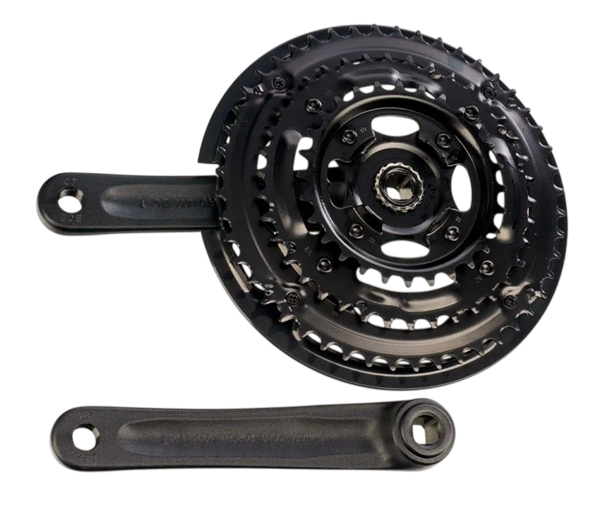 Комплект шатунов Prowheel MY-AC41 (28/38/48T, 170 мм)