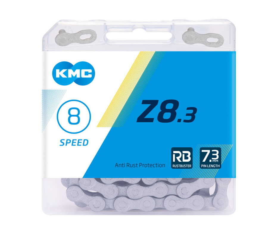 Цепь велосипедная KMC Z8.3 RB (116 звеньев, 8 скоростей)
