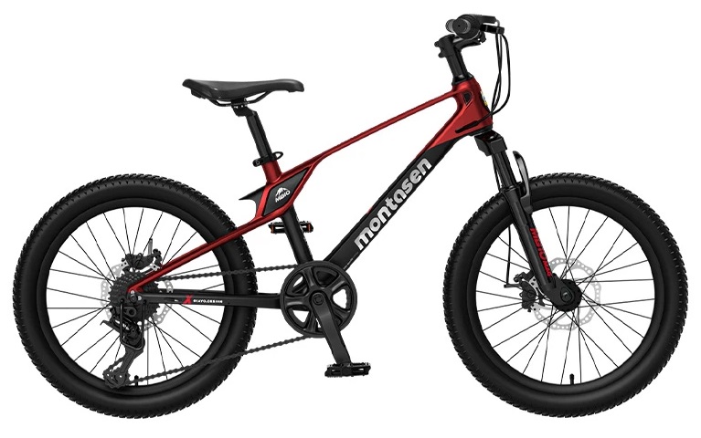 Велосипед Montasen MB10 22″ (черный/красный)
