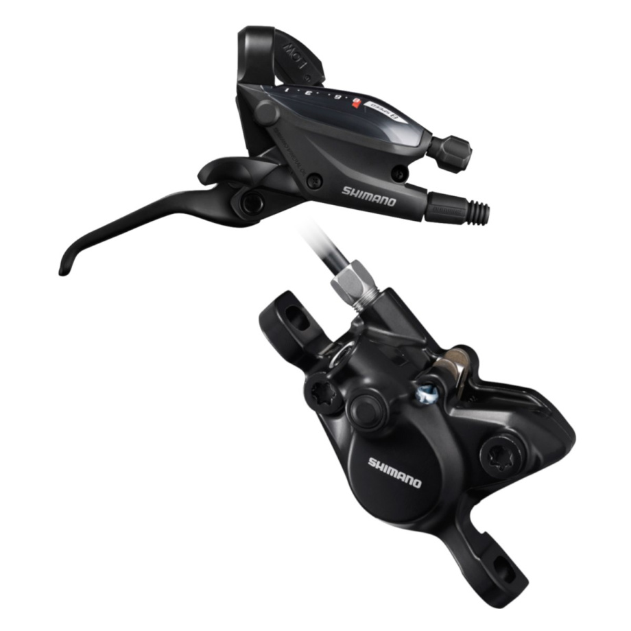 Манетка + тормоз задний Shimano BR-MT200+ST-EF505 (8 скоростей)