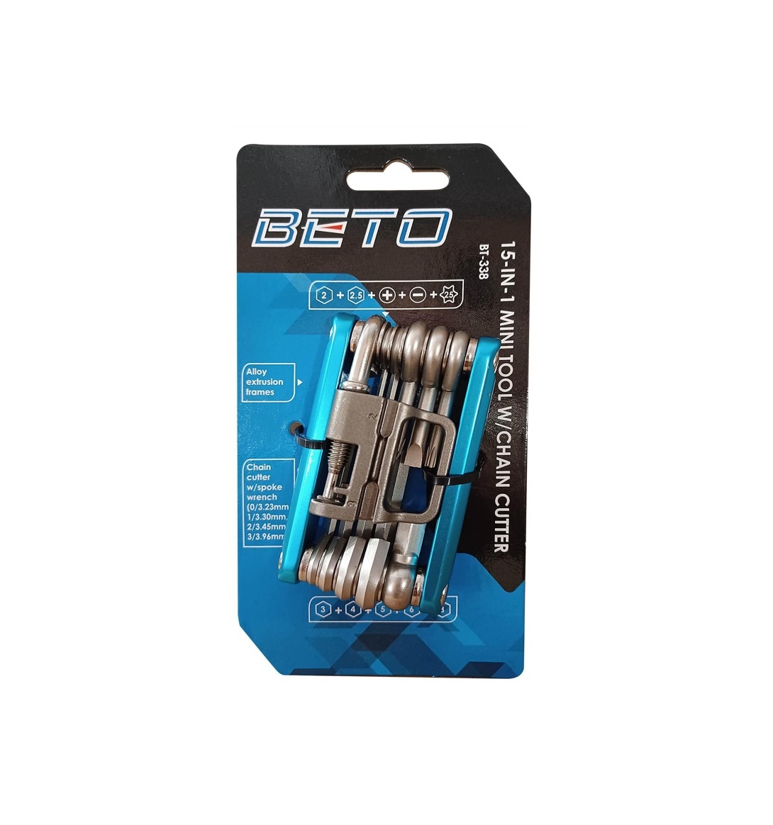 Набор инструментов Beto BT-338 (15 в 1)