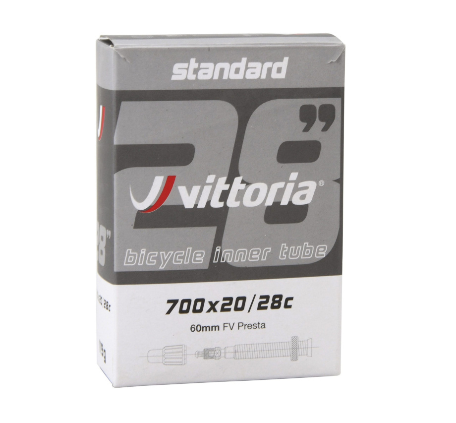 Велосипедная камера Vittoria STANDARD 20/28-622 (700x20/28C) FV60