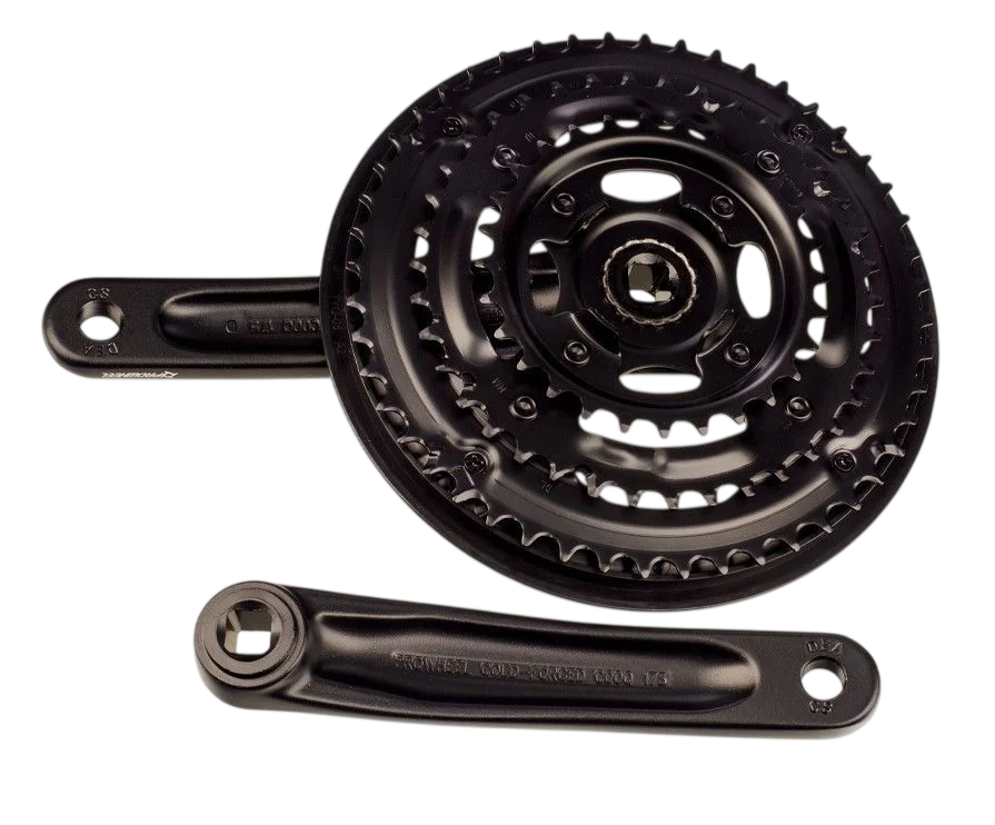 Комплект шатунов Prowheel TY-CQ05 (28/38/48T, 175 мм)
