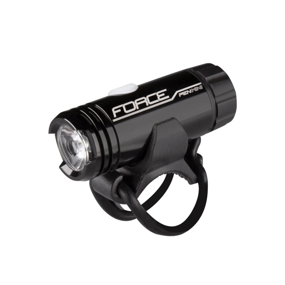 Фонарь передний Force PEN MINI 150LM USB (черный)