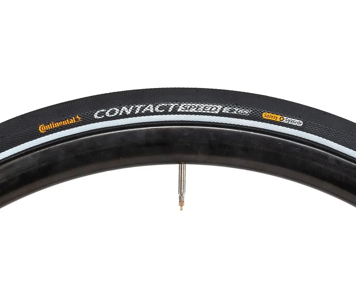 Велосипедная покрышка Continental 700x37C (37-622) CONTACT Speed, Black-Reflex