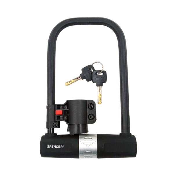 Велосипедный замок U-Lock Spencer ZS2921 (на ключ, 165-250 мм)