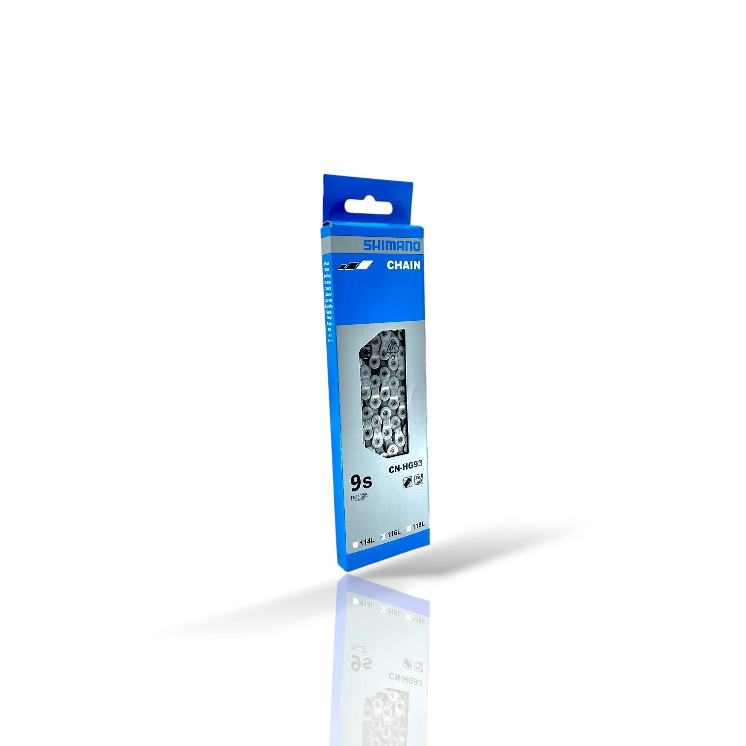 Цепь Shimano XT CN-HG93 (9 скоростей, 118 звеньев)
