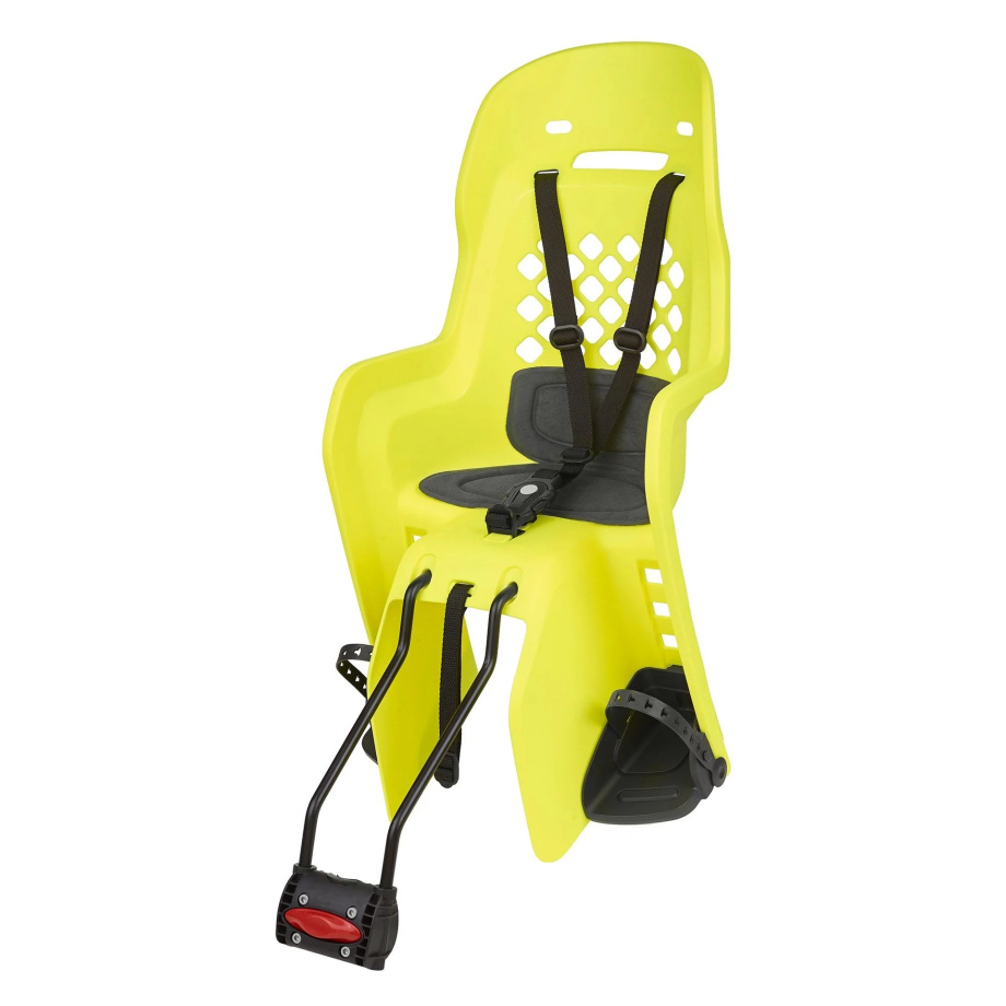 Детское велосипедное кресло Polisport Joy 29'' (желтый флуоресцентный/темно-серый)