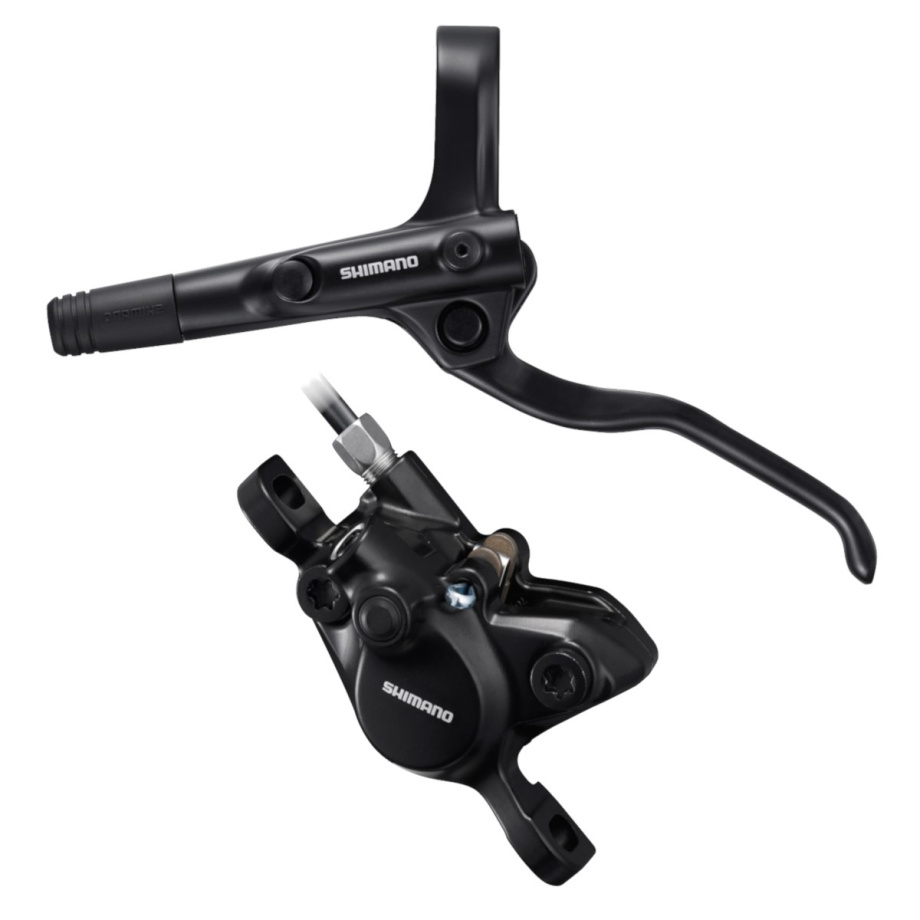 Дисковый гидравлический тормоз Shimano MT200 (передний, комплект, без упаковки)