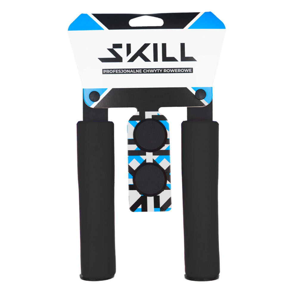 Грипсы SKILL SILICO NBR 125 мм (чёрные)