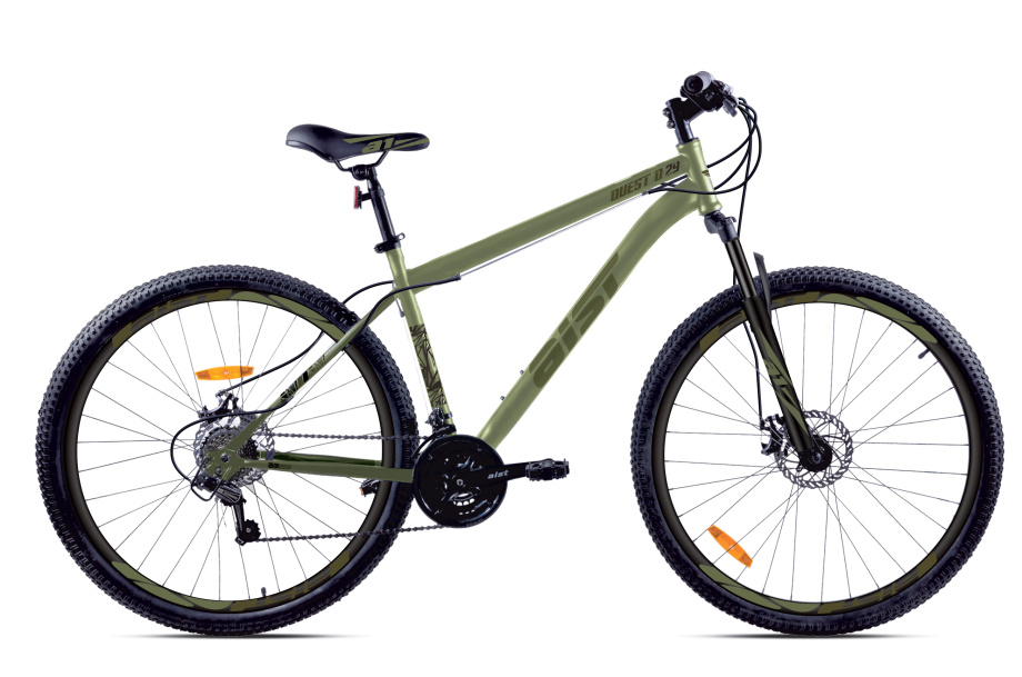 Велосипед Aist Quest Disc 29″ (зелёный)