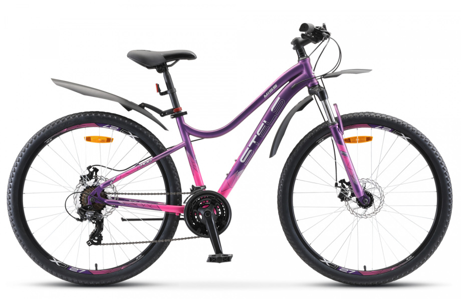 Велосипед Stels Miss 7100 MD 27.5″ (пурпурный)