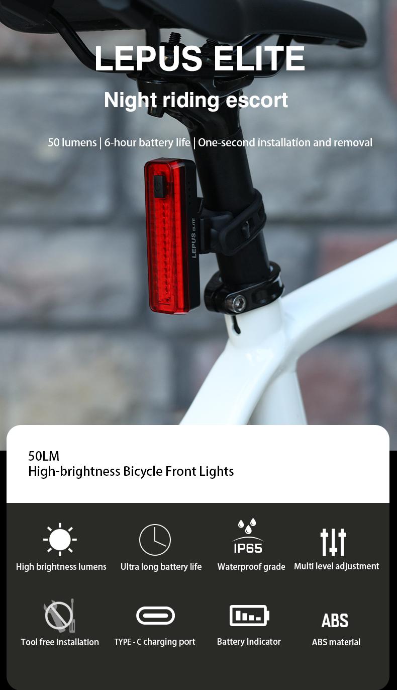 Фонарь задний ADDVIEW LEPUS ELITE (чёрный)
