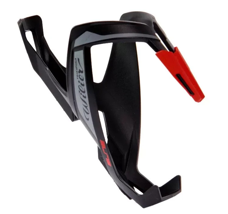 Флягодержатель Elite Custom Race Plus (черный матовый с logo Wilier)