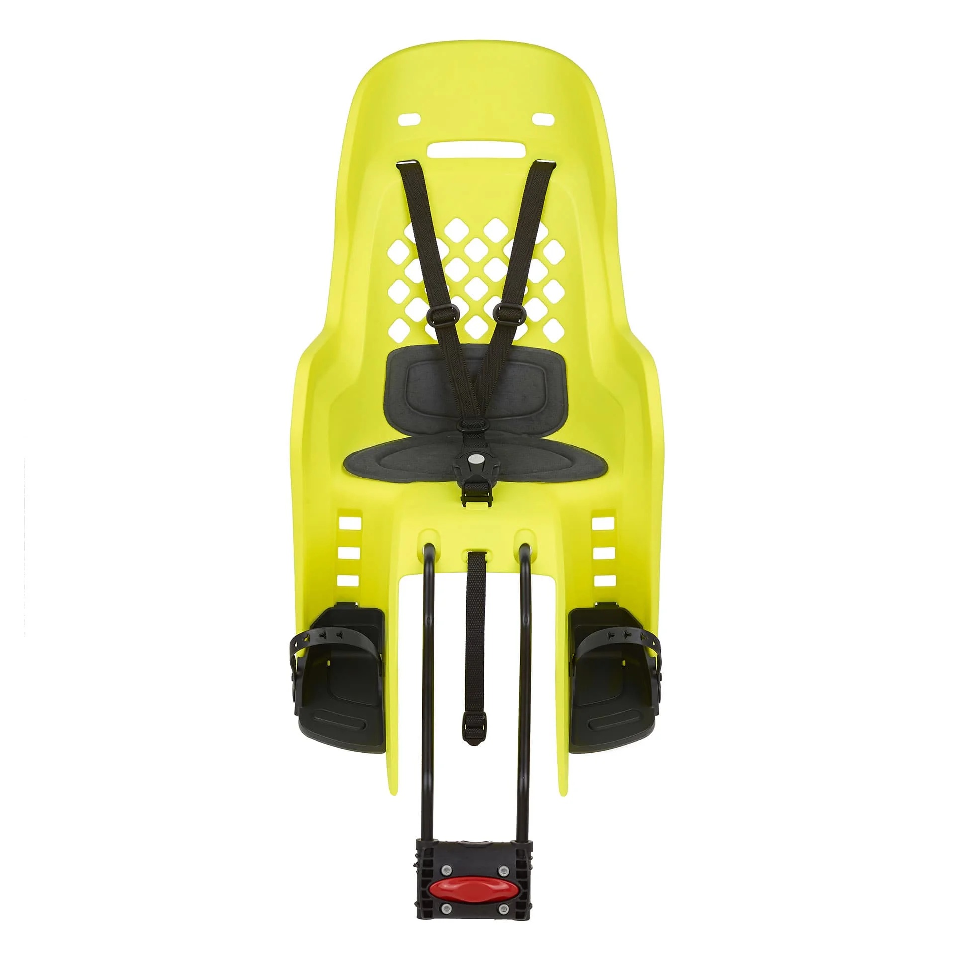 Детское велосипедное кресло Polisport Joy 29'' (желтый флуоресцентный/темно-серый)