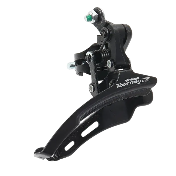 Передний переключатель Shimano Tourney FD-TZ500-DS6 (нижняя тяга, хомут 28.6 мм, 3x6/7 скоростей)