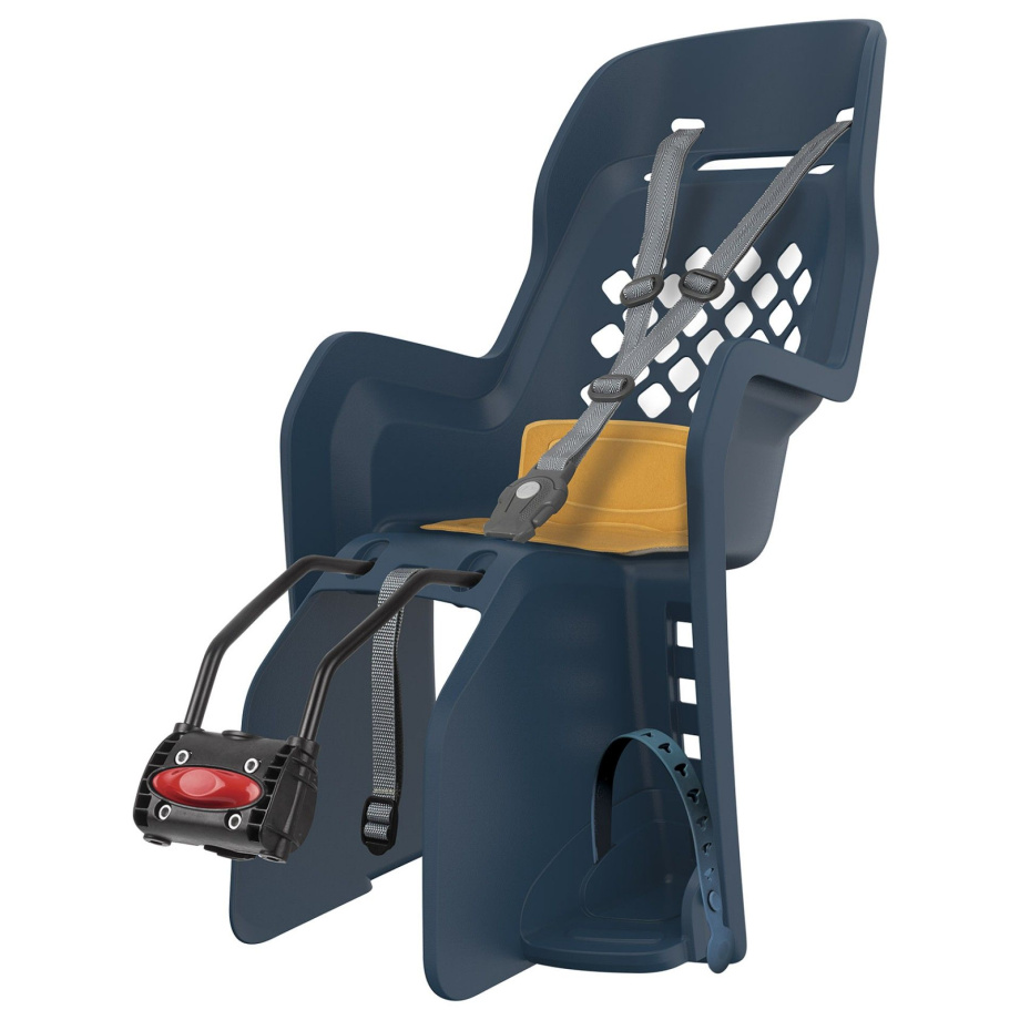 Детское велосипедное кресло Polisport Joy FF 26-28" (джинсовый/жёлтый)