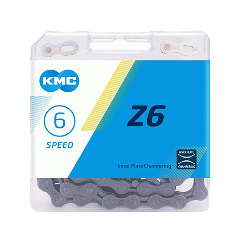Цепь велосипедная KMC Z6 (116 звеньев, 6 скоростей)