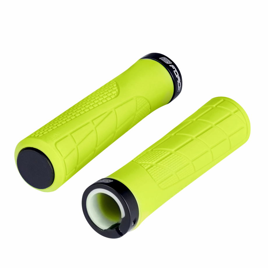 Грипсы Force ORIX (с замком, fluo, L-130 мм)
