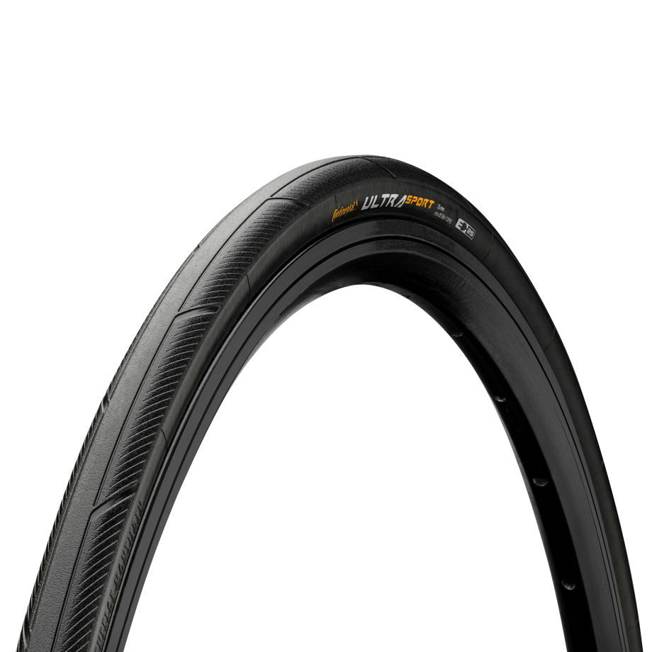 Велосипедная покрышка Continental 700x25C (25-622) Ultra Sport III, складная, 3/180TPI, Black