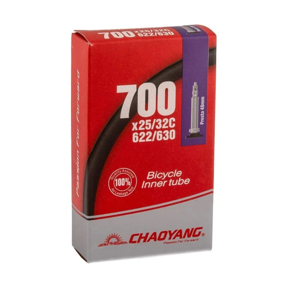 Велосипедная камера Chaoyang 25/32-622/630 (700x25/32C) FV48