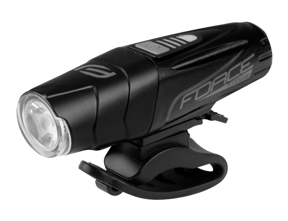 Передний фонарь Force STOGIE 900LM USB (черный)