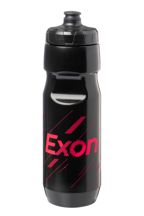 Велосипедная фляга Exon CB-15199L 750 (чёрный/красный)