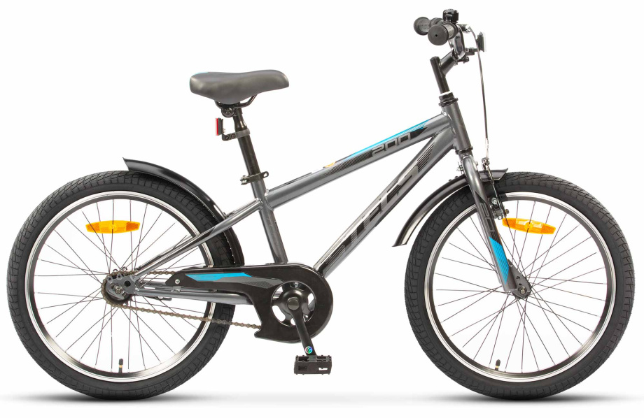 Велосипед Stels Turbo 200 VC 20″ (серый)