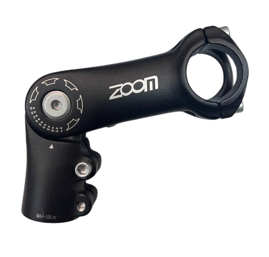 Регулируемый вынос руля Zoom TDS-D269-8 (25.4,110 мм, чёрный матовый)