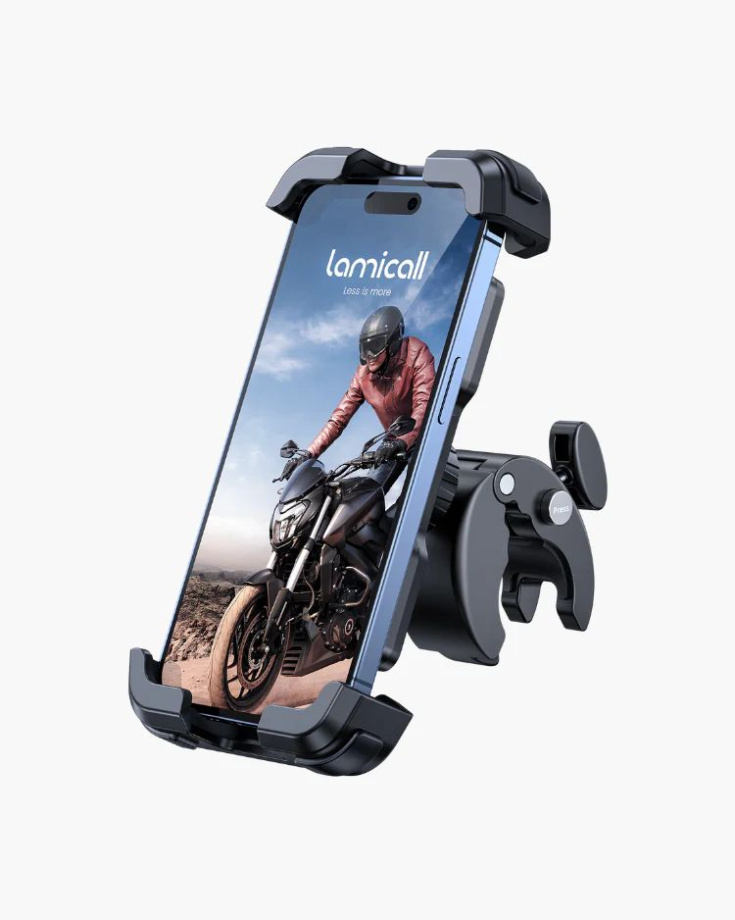 Держатель телефона на руль Lamicall BP07 (чёрный)