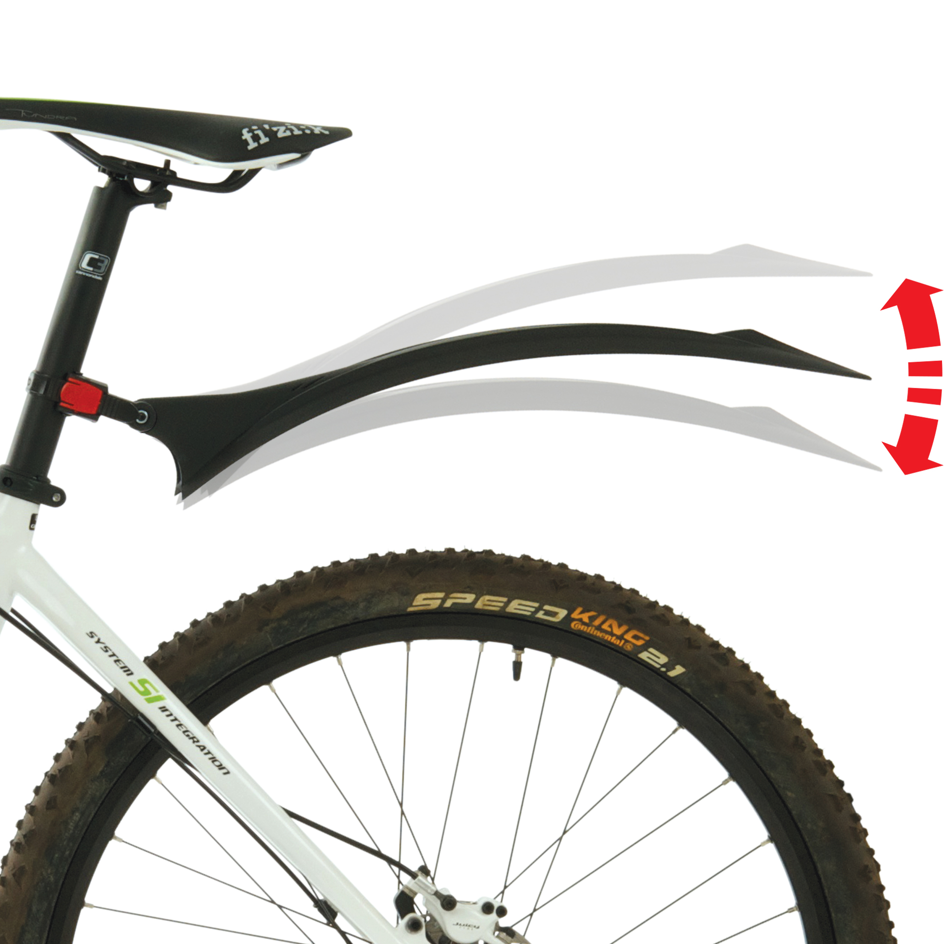 Крыло заднее Polisport Cross Country Evo
