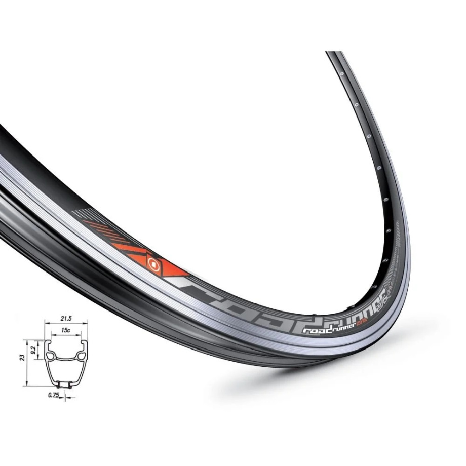 Обод Mach1 ROAD RUNNER 28" (622x15, 36 отв., пистонированный)