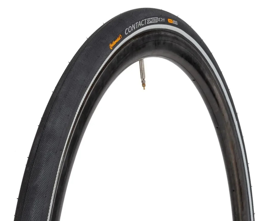 Велосипедная покрышка Continental 700x37C (37-622) CONTACT Speed, Black-Reflex